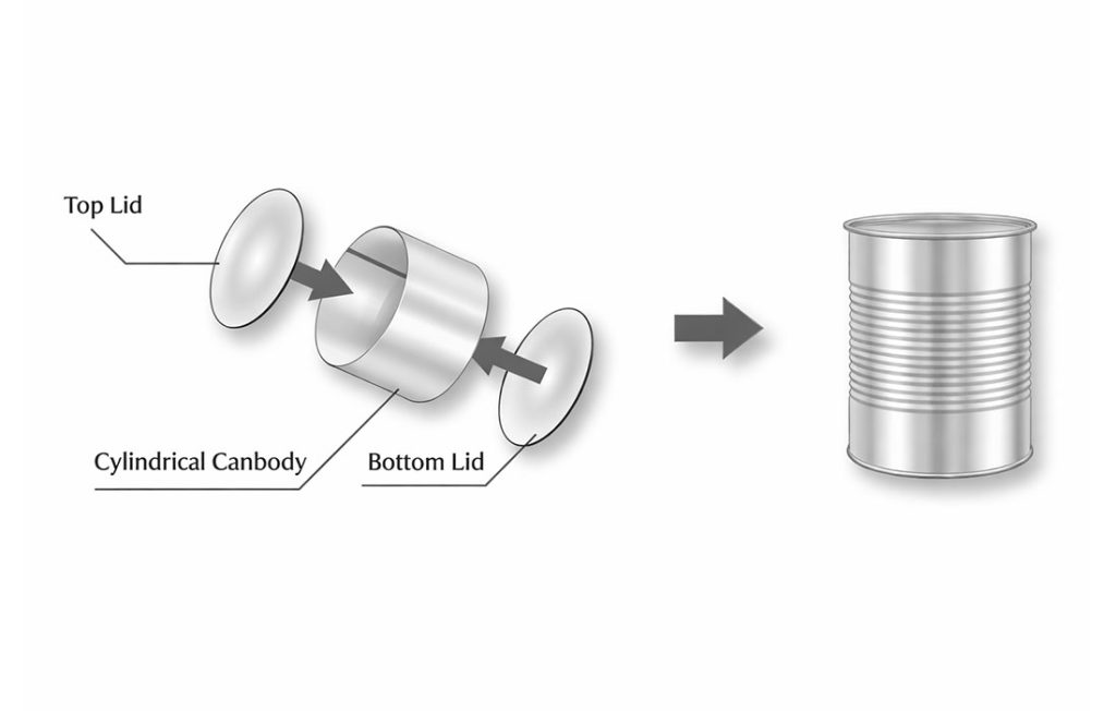 Illustration of a seam inspection detail